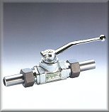 Ball valve with detachable welded ends